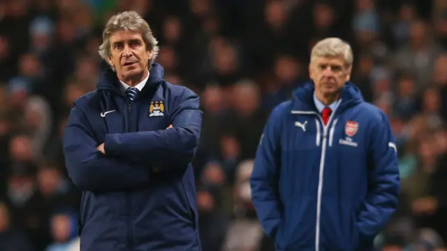 Manuel Pellegrini and Arsene Wenger