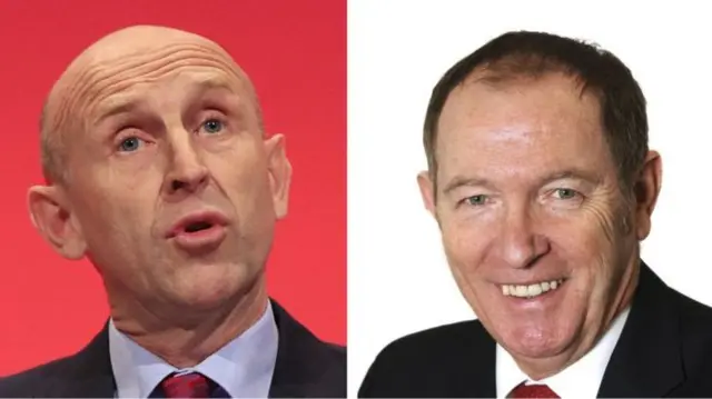 John Healey and Sir Kevin Barron