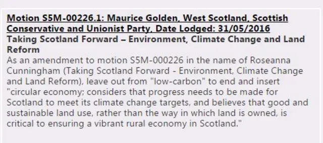 Scottish Conservative amendment