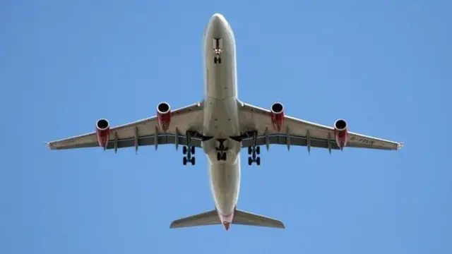 Plane taking off