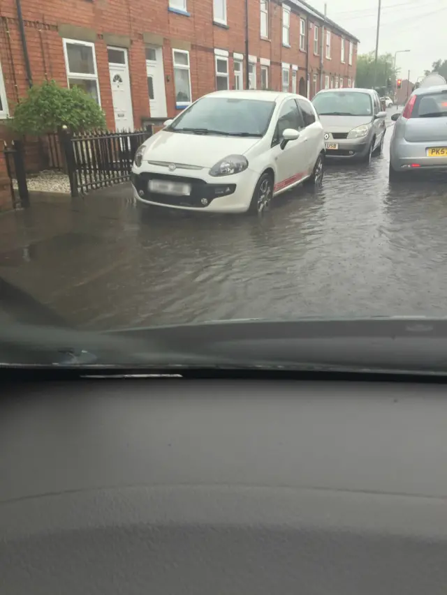 flooding balderton