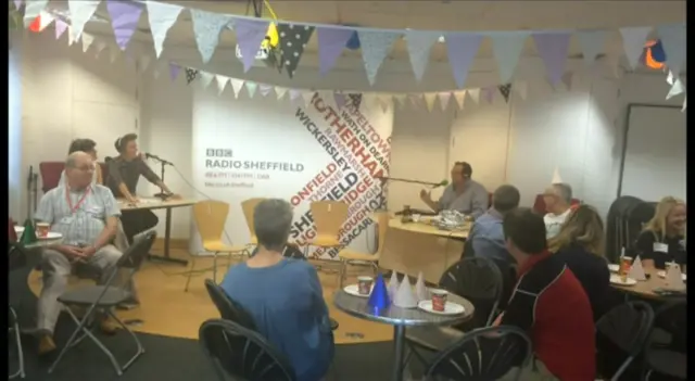 Volun-tea party at BBC Radio Sheffield 10th June