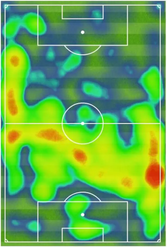 France heatmap