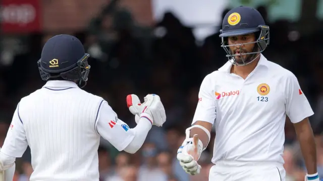 Kaushal Silva and Dimuth Karunaratne