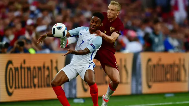 Raheem Sterling of England