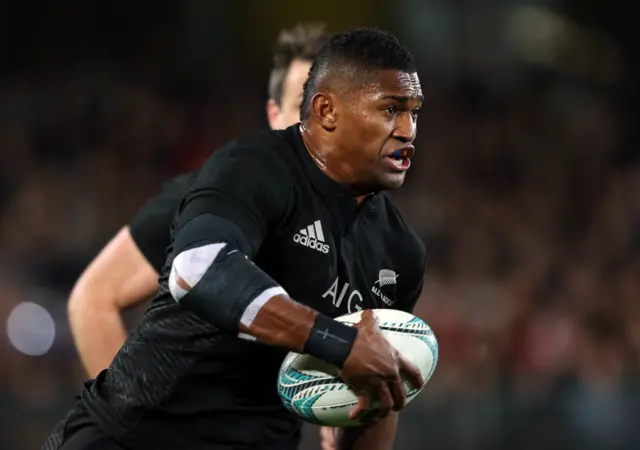 Waisake Naholo of New Zealand