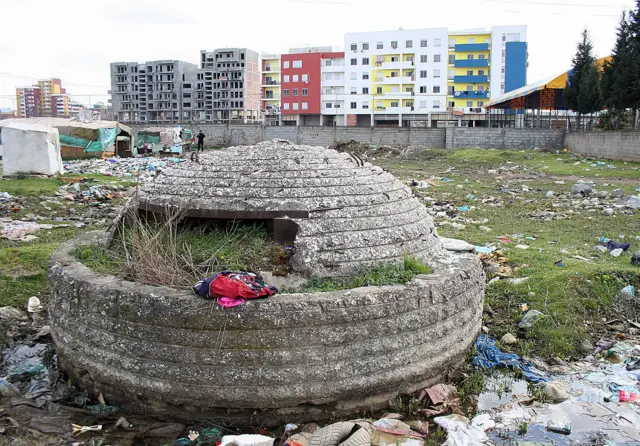 A bunker in Albania