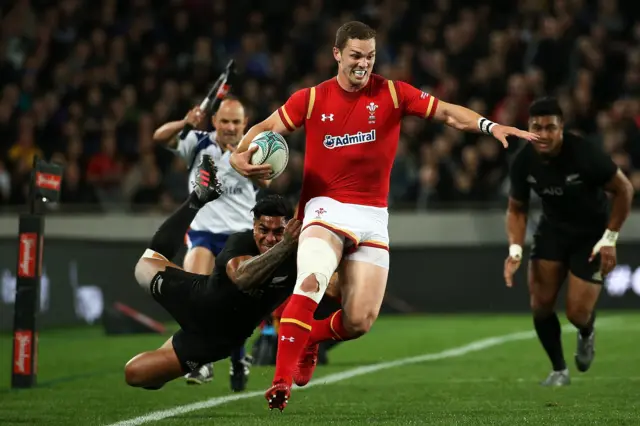 George North of Wales