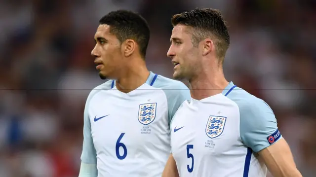 Chris Smalling and Gary Cahill