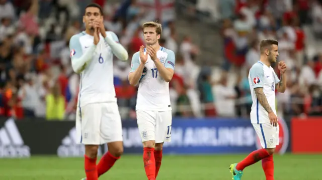 Eric Dier looks dejected