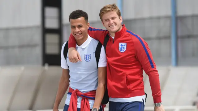 Dele Alli and Eric Dier