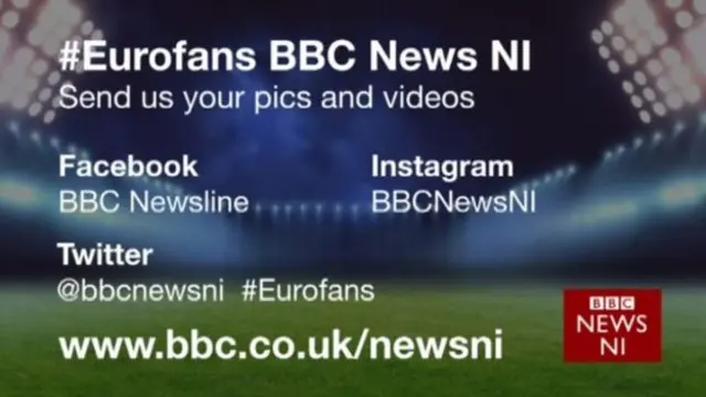 #Eurofans BBC News NI