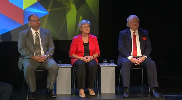 Bill Etheridge, Gisela Stuart, Lord Digby Jones