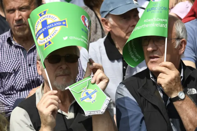 Northern Ireland fans