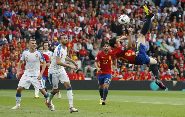 Aritz Aduriz overhead kick