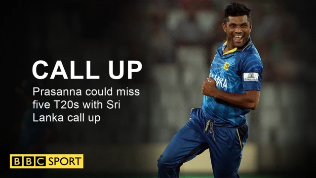 Call up - Prasanna could miss five T20s with Sri Lanka call up