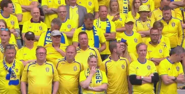 Sweden fans