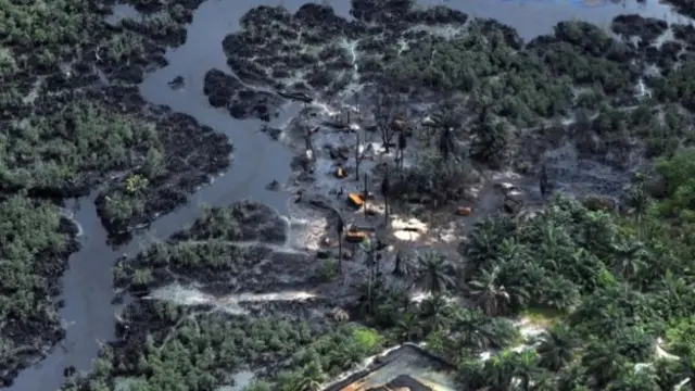There have been many catastrophic oil spills in the Niger Delta over the years