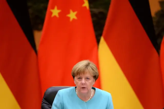 German Chancellor Angela Merkel visits China