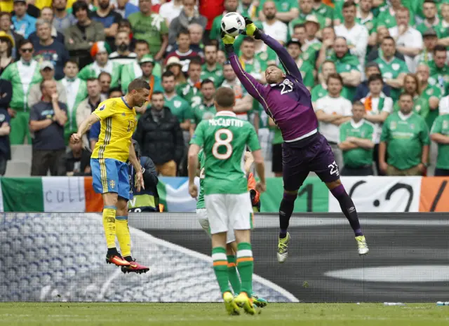 Darren Randolph claims cross