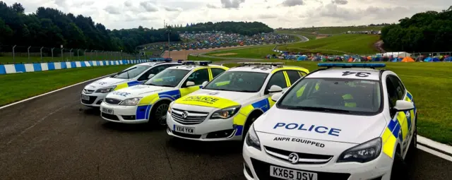 Police at Download Festival