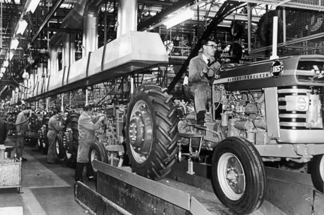 Massey Ferguson production line