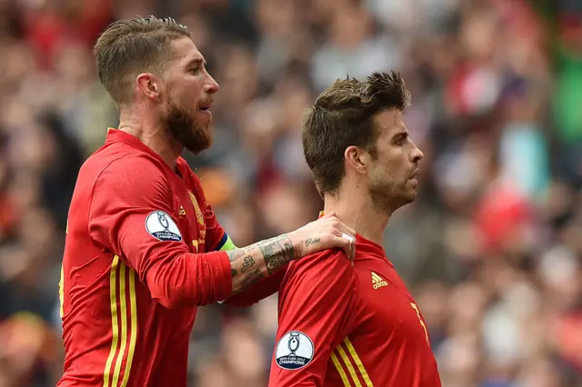 Ramos and Pique