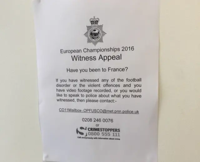 police appeal