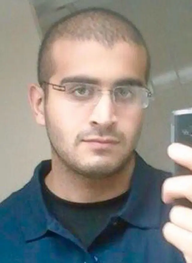 Handout photo issued by Orlando Police of Omar Mateen, the gunman who attacked a nightclub in Orlando on 12 June