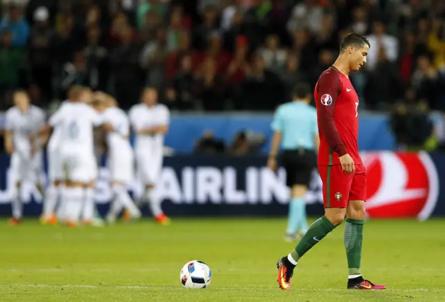 Ronaldo frustration