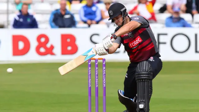 Jim Allenby hits out for Somerset