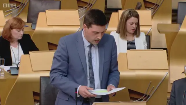 Employability and Training Minister Jamie Hepburn