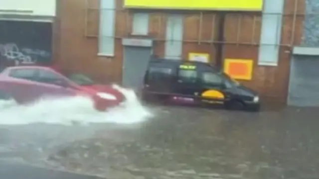 Flooding in Digbeth