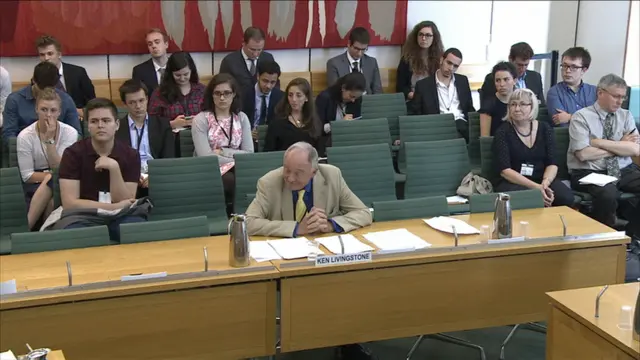 Ken Livingstone before the Home Affairs Committee