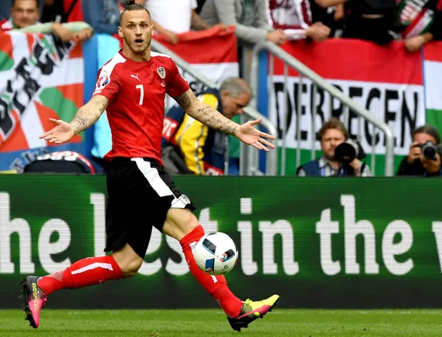 Austria's Arnautovic