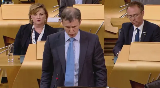 Justice Secretary Michael Matheson