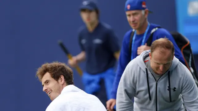 John McEnroe and Andy Murray