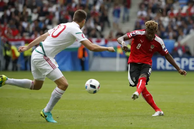 Austria's David Alaba