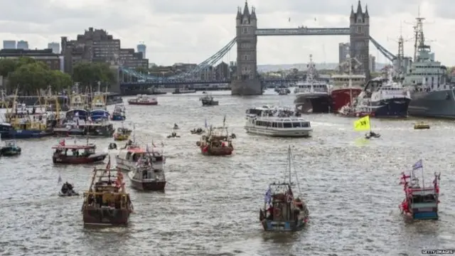 Thames flotilla