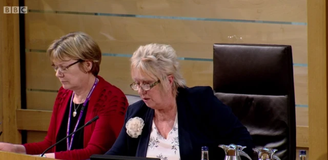 Deputy Presiding Officer Christine Grahame