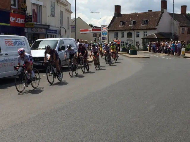 Women's Tour in Attleborough