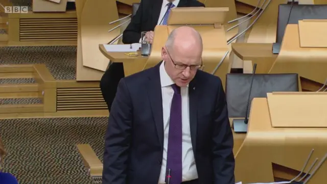 Education Secretary John Swinney