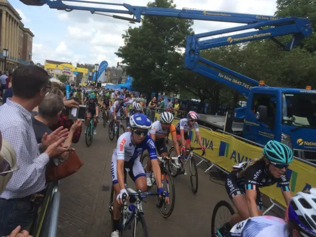 Women's Tour finish