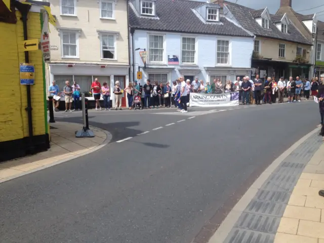 Sharp corner in Bungay