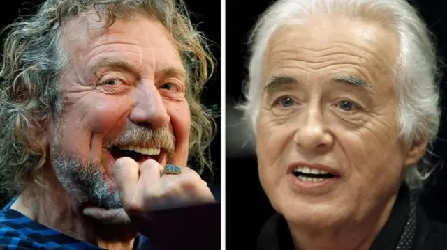 Led Zeppelin guitarist Page (right) and lead singer Plant say they wrote Stairway to Heaven in a remote cottage in Wales