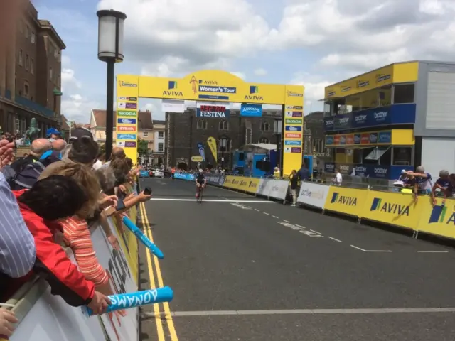 Women's Tour finish