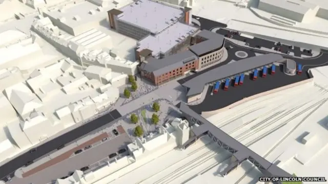 Plans for Lincoln's Transport Hub