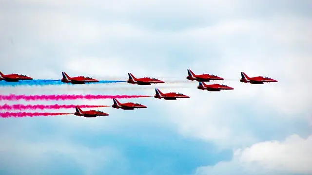 Red arrows