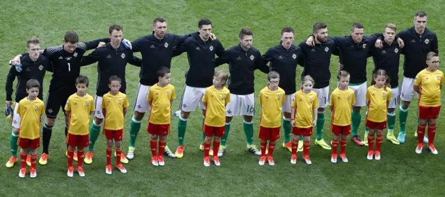 Northern Ireland line-up