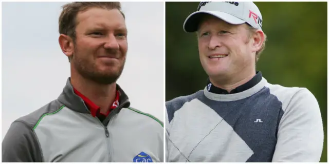 Chris Wood (left) & Jamie Donaldson